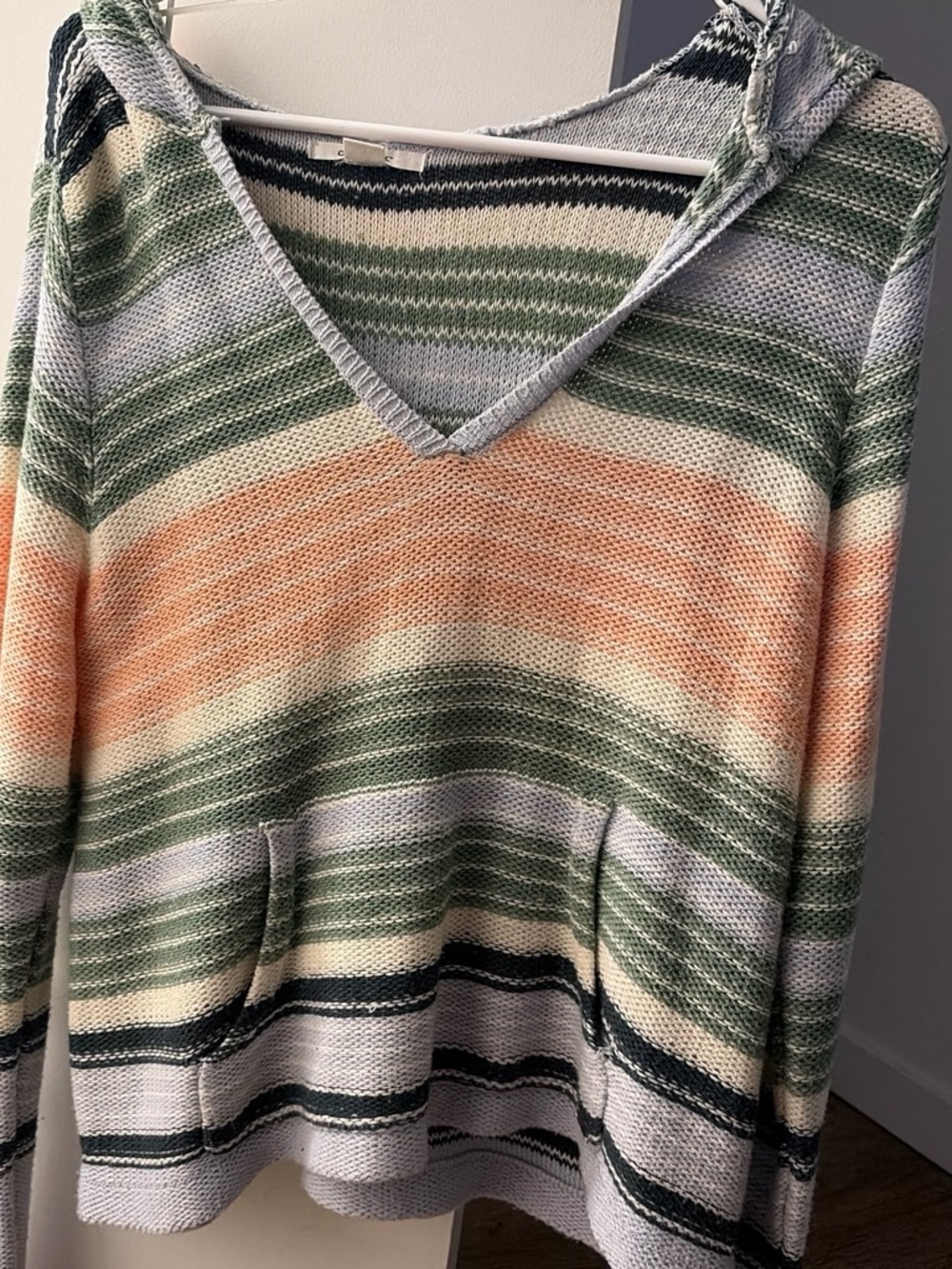 O’Neill multi color striped sweater